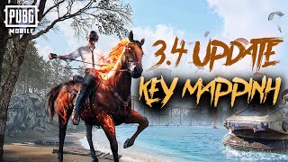 HOW TO SET  🐴🐴🐴 HORSE KEYMAPPING  😉😉😉 PUBGMOBILE 34  HINDIURDU 2024 [upl. by Aneres]