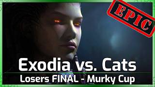 LOSERS FINAL Exodia vs Cats  Murky Cup  Heroes of the Storm [upl. by Ysdnyl]