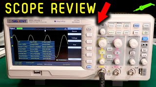 🔴 SIGLENT SDS1052DL Oscilloscope Review  The Best Oscilloscope for Beginners   No1063 [upl. by Joscelin]