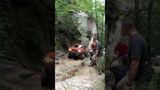 Bronco Raptor 😳 Smashing Through Rock Garden 😮 Fincastle Daniel Boone Backcountry Byway offroad [upl. by Aillimat883]