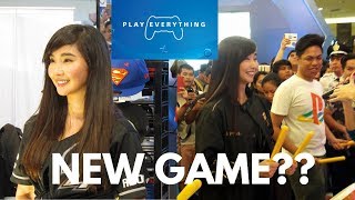 I played a new game with Alodia Gosiengfiao  Playstation roadshow 2017 PH [upl. by Madoc]