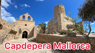 CAPDEPERA MALLORCA SPAIN 🇪🇸  WALKING TOUR [upl. by Yoong]