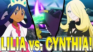 LILIA vs CYNTHIA KAMPF der DRACHENMEISTER MASTERS 8  Pokemon Reisen Folge 117 [upl. by Aenaj]