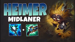 Heimerdinger x Lux  League Of Legends Gameplay  DarkTany [upl. by Assiran]