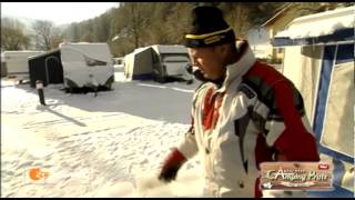 Wintercamping Tirol quotZDFReportagequot live vom AktivCamping Prutz  Tirol [upl. by Ydnac]