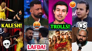 LAFDA EVERYWHERE 😳 Rajat Dalal in Bigg Boss Kunal Vs Bhavish Dhruv Rathee Indias got Latent [upl. by Elokin]