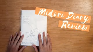 Midori Diary A5 Review [upl. by Fanni765]