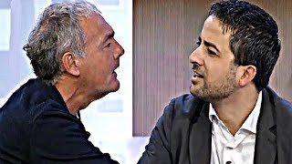 Furfaro tocca sul punto G Giletti che perde il controllo e lascia lo studio TV [upl. by Teufert]