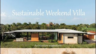 Sustainable Weekend Villa [upl. by Htiduy]