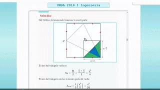 Solución de examen de admisión UNSA 2016 I Ingenierías [upl. by Otanutrof]