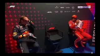 Max Verstappen le explica a Carlos Sainz el por que de la sanción a Lando Norris  Austin 2024 [upl. by Hastie]