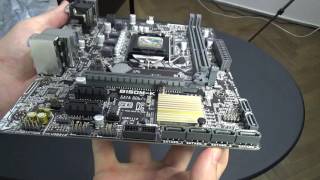 Unboxing motherboard Asus B150MK LGA 1151 USB 30 blogotecaeu [upl. by Anak]