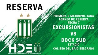 Excursionistas vs Dock Sud  Fecha 7 [upl. by Kieger]