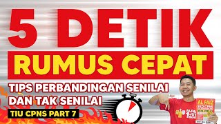 SOAL TIU CPNS 2024 TRIK CEPAT HANYA 5 DETIK [upl. by Encrata]