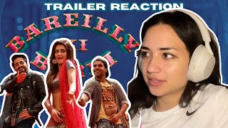 Reacting to BAREILLY KI BARFI trailer  Kriti Sanon [upl. by Dincolo601]