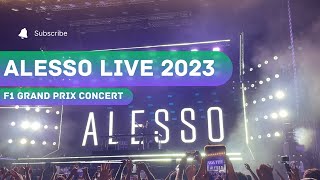 Alesso Live at Formula 1 GrandPrix 2023 Full DJ Set [upl. by Sibylle]