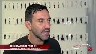 INTERVISTA A RICCARDO TISCI  GIVENCHY NEW YORK FASHION SHOW BACKSTAGE [upl. by Annahs]