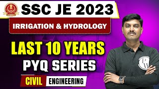 Hydrology amp Irrigation  SSC JE Previous Year Question Paper  Civil Engineering  SSC JE 2023 [upl. by Nuris]