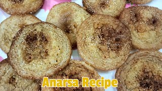 Anarsa Recipe  Sopya Padhatine Anarsa Banvne  Gudacha Anarsa [upl. by Analiese494]