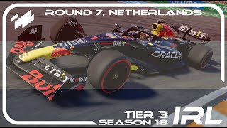 Invictus Racing League  F1 23  Tier 3 Rd 7  Zandvoort [upl. by Lap562]