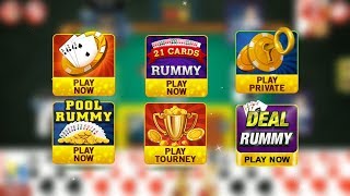 Indian Rummy  Promo 9  13 Cards Rummy  21 Cards Rummy [upl. by Gladys860]