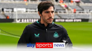 Newcastle midfielder Sandro Tonali charged with breaking betting rules by FA [upl. by Stephine]