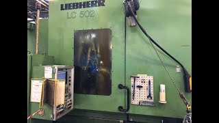 LIEBHERR LC 502 CNC Gear Hobbing  AK Machines [upl. by Lawson]