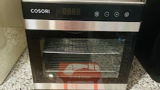 How I use my COSORI Stainless Steel Food Dehydrator Easy amp Simple Way of Making Dried Apples [upl. by Ardnosal]