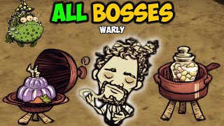 Defeating EVERY Boss as Warly Electric Chef [upl. by Piscatelli470]