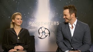 The kind insults of Jennifer Lawrence and Chris Pratt [upl. by Sugna]