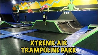 XTREME AIR TRAMPOLINE PARK  Ninja Adventure Course [upl. by Llerehs]