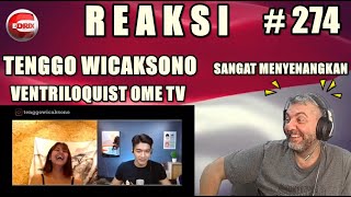 BRAZILIAN REAKSI PERTAMA KALI  TENGGO WICAKSONO VENTRILOQUIST OME TV  SANGAT BERBAKAT LUAR BIASA [upl. by Yort]