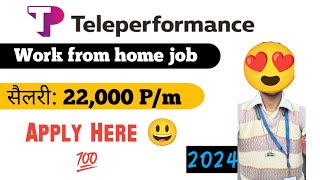 Teleperformance Work From Home Job  teleperformance assessment  teleperformance interview [upl. by Barbarese654]