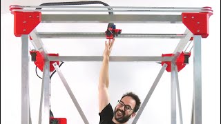 Building a Giant 3D printer to 3D print myself [upl. by Mozes]