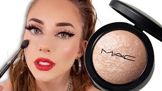 MAC Cosmetics Mineralize Skin Finish Highlighter Review  Soft amp Gentle [upl. by Emina]