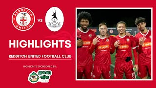 HIGHLIGHTS  Redditch United vs AFC Telford United [upl. by Esdras259]