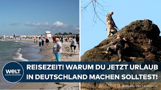 SOMMERFERIEN 2024 Reisezeit Strand oder Berge Was für Urlaub in Deutschland spricht [upl. by Aleahs]