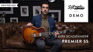 Premier SS Demo with Kirk Schoenherr  DAngelico Guitars [upl. by Suisyola914]