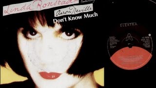 Linda Ronstadt Featuring Aaron Neville  Dont Know Much [upl. by Leugimesoj340]