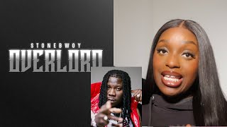 REACTION TO STONEBWOY  OVERLOAD OFFICIAL VIDEO  OVER WHO 😳😯🫢 honest review [upl. by Einner]