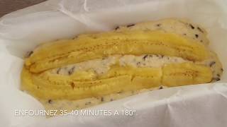 BANANA BREAD AUX FLOCONS DAVOINE [upl. by Ashbey]