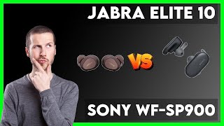 Jabra Elite 10 vs Sony WFSP900 Comparison [upl. by Akkire406]