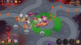 Realm Defense World 5  Level 137  Weak Heroes  Legendary Mode  No Items  Tartarus [upl. by Lugar]