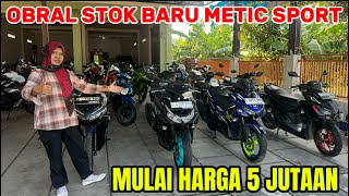 OBRAL STOK BARU METIC SPORT MULAI HARGA 5 JUTAAN [upl. by Latimer]