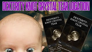 Elden Ring  Dexterity Knot Crystal Tear  Location Guide [upl. by Yelsek]