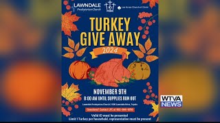 Interview Lawndale Presbyterian Church hosting turkey giveaway [upl. by Orian]