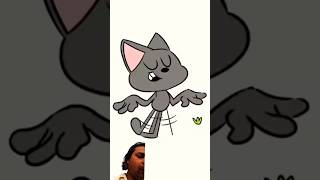 wait for its animation eater cartoon cat food funny tedddyfunny funnymemes memes funny [upl. by Ihsakat961]