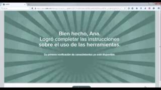 Tutorial verificación de conocimientos [upl. by Karrah]