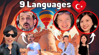 Japanese Guy SHOCKS Turks amp Tourists with Languages in Cappadocia 🇹🇷 [upl. by Amles]