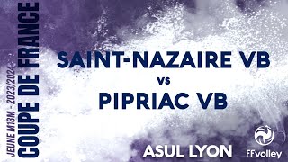 2024 CDF M18M  SAINTNAZAIRE vs PIPRIAC  tour préliminaire [upl. by Wylie]